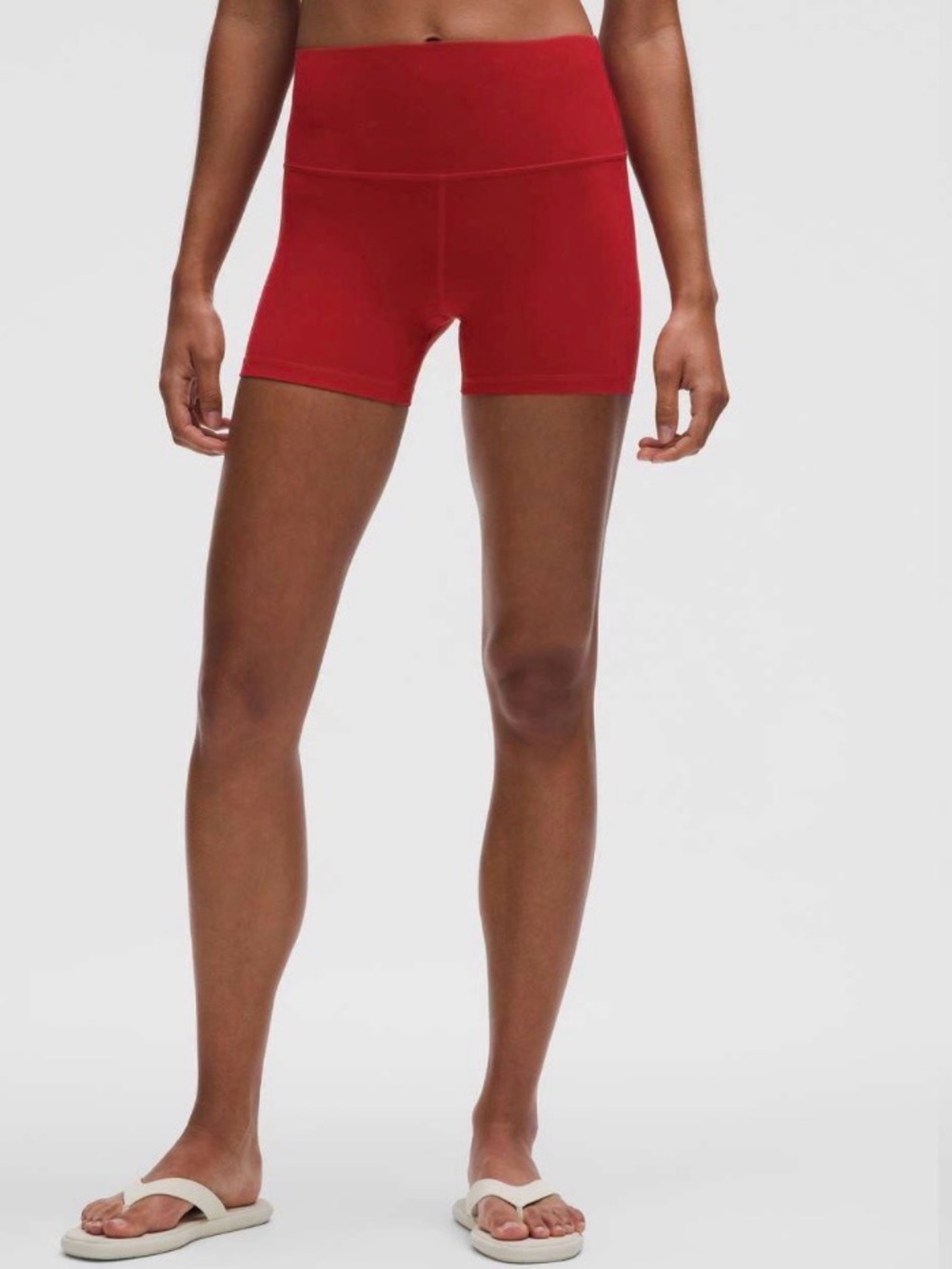 Lululemon Align High-Rise Short 4" Dark Red Size 10
